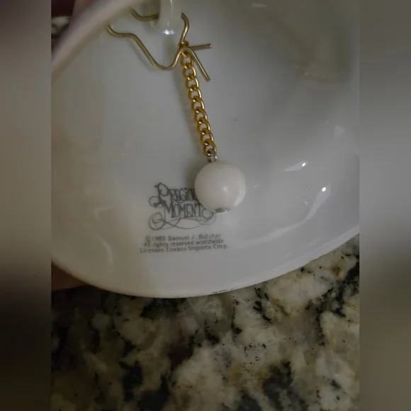 Precious Moments Porcelain Figurines Lot Of 5 1983-1989 - Picture 11 of 16